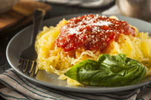 Spaghetti Squash and Turkey Marinara